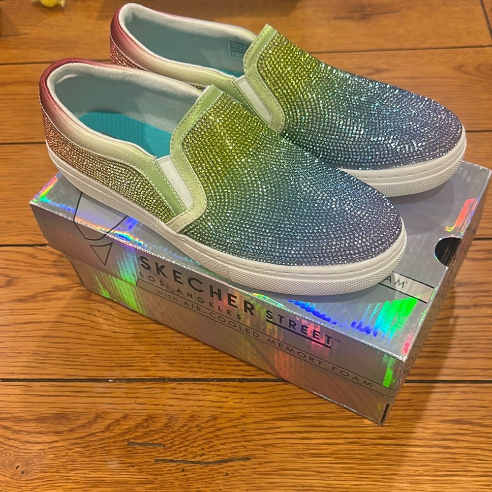 Women's Goldie - Sparkle Queen Slip-On Casual Sneakers